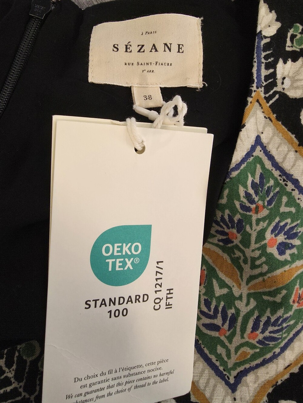 Sezane Talma Artemis Midi Sheath Dress -NWT - Picture 8 of 9